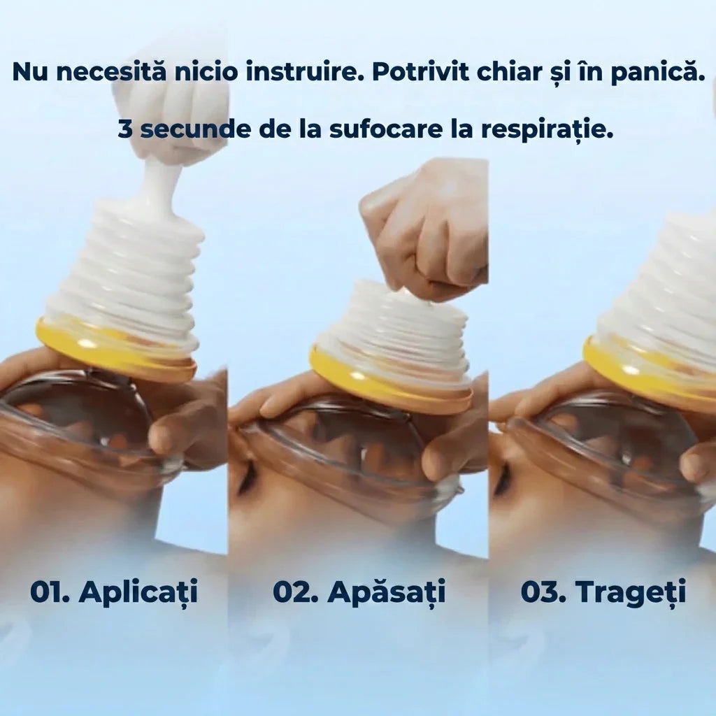 Trei pași: aplicați, apăsați, trageți