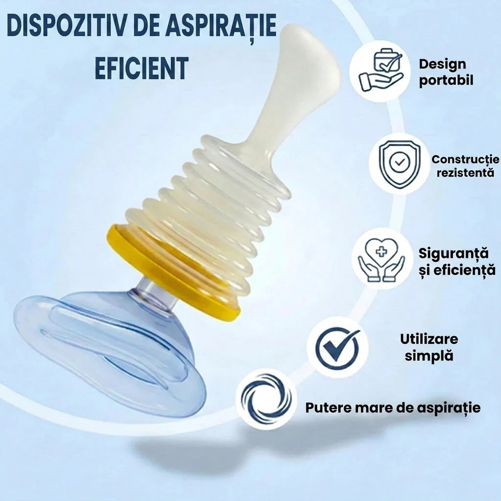 Dispozitiv de aspirație eficient